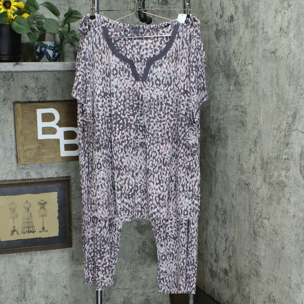 NWT Carole Hochman Pajama Set 3X Sweet Truffle - Picture 2 of 8